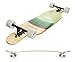 VOLADOR Freeride Longboard Cruiser | Maple Wood Deck| Drop Through Longboard Complete (Black)