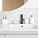 Umbra Corsa Toothbrush Holder, Holds Electric Toothbrushes and Toothpaste, White