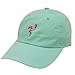 City Hunter C104 Flamingo Small Embroidery Cotton Baseball Cap 13 Colors (Mint)