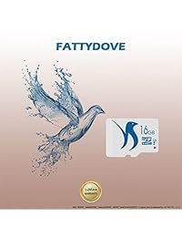 fattydove 128 GB Clase 10 Micro SD tarjeta de memoria SDXC hasta 90 MB s de alta velocidad (128GB UHS 3)