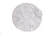an- Womens Fashion Lightweight Cutout Crochet Knit Beret Beanie Hat w/Flower, Various Patterns (Light Gray Cable)