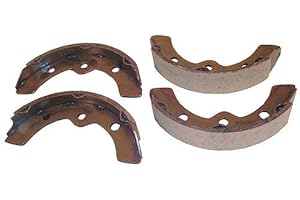 GOLF CART KING (4) EZGO Brake Shoes (1982-1986.5) Marathon Gas Or Electric Golf Cart
