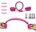 Wired Kids Headphones with Microphone and share port, Foldable Lightweight Adjustable Stereo Headset for Cellphones Smartphones iPhone iPod Laptop Computer and More by Termich (Pink)