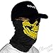 Olarveo Skull Face Mask Neck Scarf Bandana, Windproof Breathable Unisex Face Cover for Sports,Sun Protection Seamless Neck Gaiter