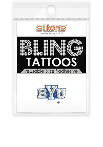 Spirit Gear Central BYU Cougars Bling Tattoos