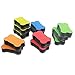 Gracallet® 30 Pcs Random Color Magnetic Small Whiteboard Dry Erasers - 2 3/4 x 1 9/16 Inches