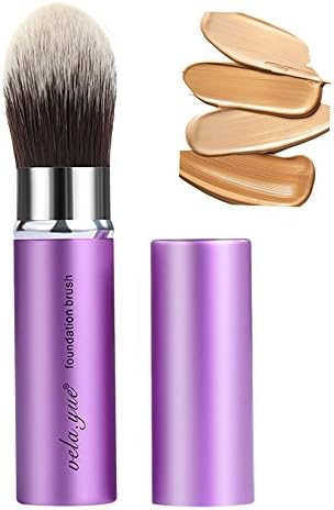 vela.yue Retractable Kabuki Brush Face Pointed Foundation Makeup Brush