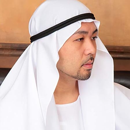 Amazon Co Jp 男女兼用 アラビアンローブ 石油王 アラビアン アラブ ドバイ 王子 アラジン 中東 サウジアラビア 大富豪 ガンドーラ カンドゥーラ アラブ服 ターバン ホワイト メンズ 大きいサイズ コス コスプレ コスチューム ハロウィン 衣装 仮装 忘年会 S Cs