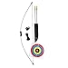 Bear Archery Crusader Bow for Youth, Recommended Ages 9-12, Ambidextrous, Continuous Draw Weight Up to 20 lb., Continuous Draw Length Up to 28-inches