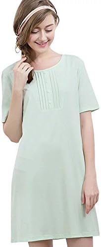 Tufu Women's Fresh And Comfortable Knit Nightdress Nightshirt PJ