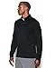 Under Armour Men's Storm Armour Fleece 1/4 Zip, Black/Black, Medium