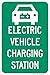 STOPSignsAndMore - Electric Vehicle Charging Station Sign - 12x18 - Reflective | Rust Free Aluminum