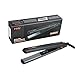 MHU Professional 1 Inch Keratin Ion Flat Iron Tourmaline Ceramic Hair Straightener Instant Heat Up Auto Shut-Off Adjustable Temperature With LED Display Black (285°F-450°F)thumb 1