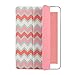 iPad mini/iPad mini 2/iPad mini 3 case, ESR the Beat Series Trifold Flip Smart Cover with [Stand Function][Aesthetic Print][Auto Wake/Sleep] for iPad mini 3/2/1(Pink Chevron)