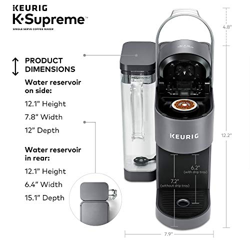 Keurig® KSupreme Single Serve KCup Pod Coffee Maker, MultiStream