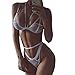 Toraway Lingerie Set Corset Lace Vest Bra Top + Thongs Set Underwear Suit