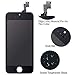 for iPhone SE LCD Display Touch Screen Digitizer Replacement with Repair Kit, Compatible with Model A1723, A1662, A1724 (Black)