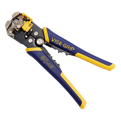 IRWIN VISE-GRIP 2078300 Self-Adjusting Wire Stripper, 8 Tools & Home Improvement, Power & Hand Tools, Hand Tools, Strippers, Wire Strippers