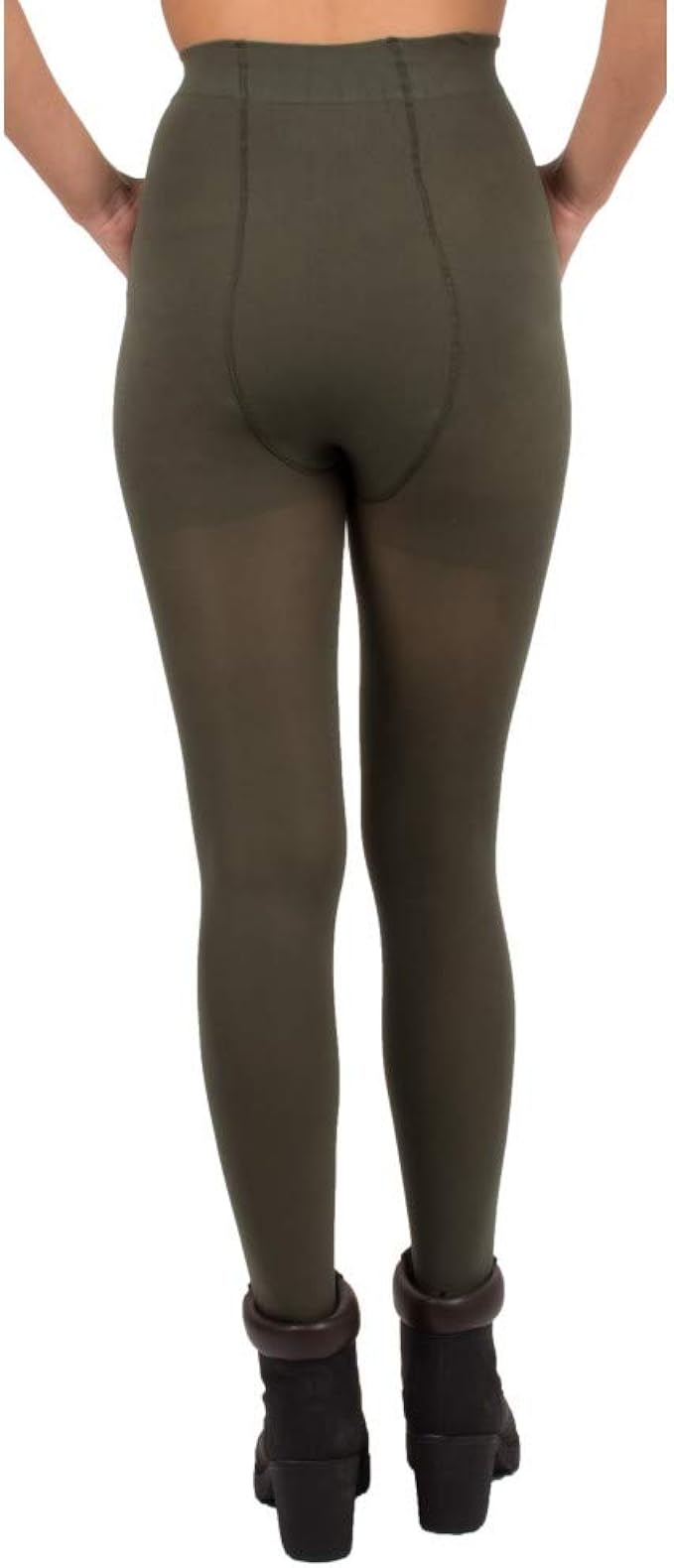 Collant Opaque Vert Kaki 2025