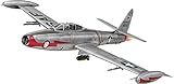 Revell F-84G Thunder Jet