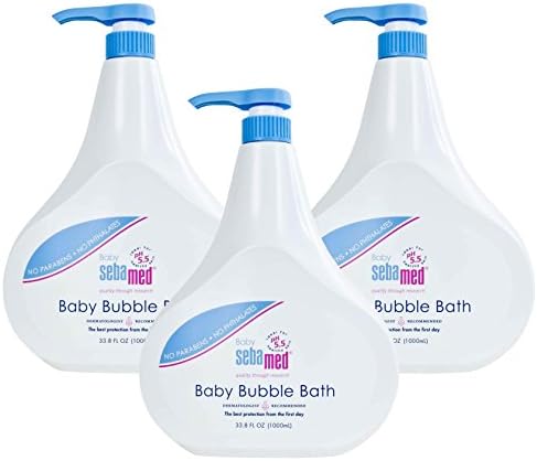 Sebamed Baby Bubble Bath, 33.8 Ounce, 3 Pack