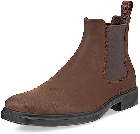 ECCO Men\'s Track 25 Chelsea Cocoa Nubuck Rugged HydroMax Boots Size 11-11.5 US Amazon.com | ECCO Track 25 HYDROMAX Water Resistant, COCOA  main image 3