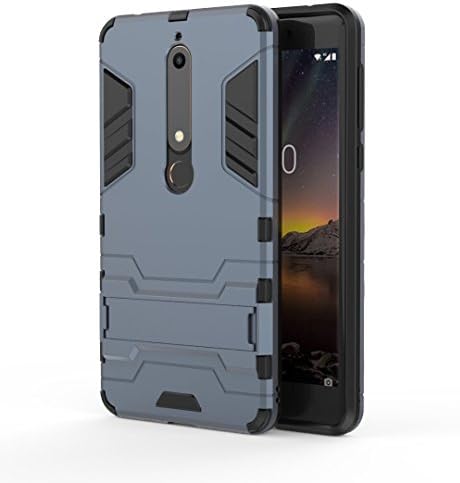 cookaR Huawei Y7 Prime 2018 Case, Double Protective Huawei Y7 Prime 2018 Case Silicone TPU Soft Inner Part + PC Outside Hard Case 2 in 1 Phone Case for Huawei Y7 Prime 2018 Cover