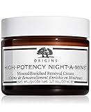 Origins High Potency Night-A-Mins Mineral Enriched OIL-FREE Renewal Night Cream 1.7 oz