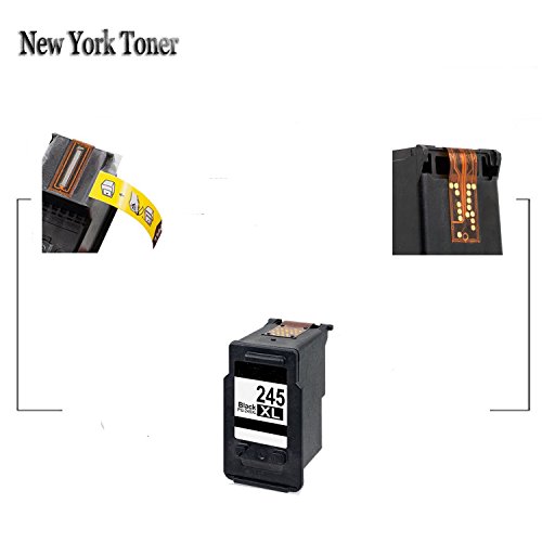 New York Toner New Compatible 1 Pack PG 245XL High Yield Inkjet For - PIXMA MG2420 | PIXMA MG2922 | PIXMA MG2924 | PIXMA MG2520 | PIXMA MG2920 | PIXMA IP2820 - Black