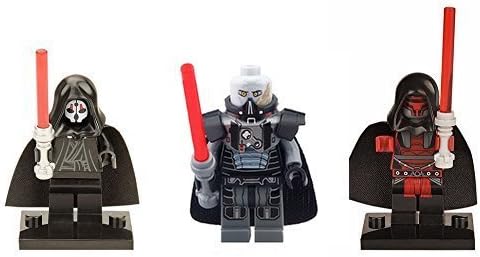 KorgisCollectibles Revan, Malgus, Nihilus Minifigure Custom Building Block Toy 3pcs
