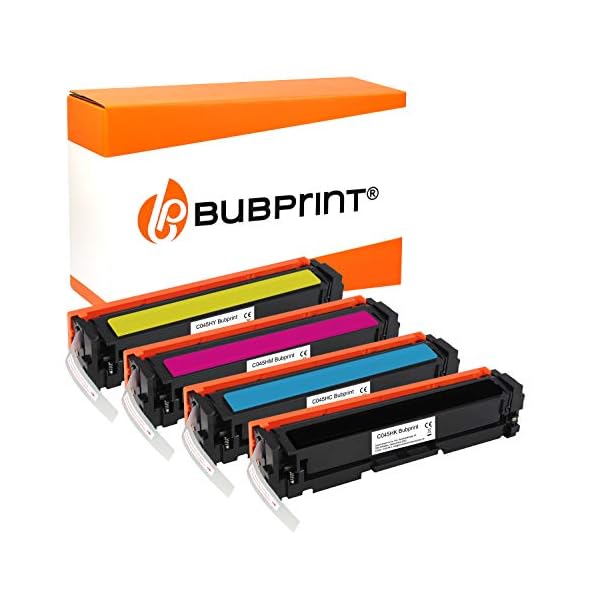 Bubprint 4 Toner kompatibel als Ersatz für Canon 045 045H 045 H i-Sensys LBP611CN LBP612CDW LBP613CDW LBP613CW MF631CN MF632CDW MF633CDW MF634CDW MF635CX Set