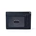 SOS EDC Minimalist Saffiano Leather RFID Blocking Anti-theft Wallet with Removable Chain