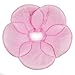 AnnaEye Pet Recovery Pet Cone E-Collar for Cats and Small Dogs - Comfortabe Flower Pattern Elizabethan Collar Pink S