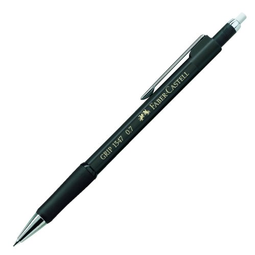 Faber-castell grip 1347 0.7mm mechanical pencil - black