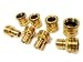 Garden Hose Quick Connect Set, Extra 20 Washers, 4 Female Connectors + 4 Male Connectors. primary