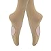 MANZI 1-3 Pairs Women's Girls' Basic Convertible Transition Ballet Dance Tights 40 Denier(Nude,M)