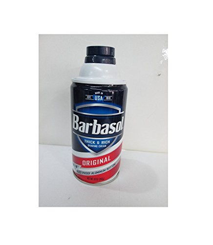 Barbasol Original Thick and Rich Shaving Cream 10 oz (Pack of 12)