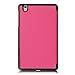 Tab Pro 8.4 Case - Pellem Ultra Slim Lightweight SmartCover Stand Case for SM-T320 / T321 / T325 Samsung Galaxy Tab Pro 8.4 Inchs Tablet(With Smart Cover Auto Wake/Sleep), Magenta