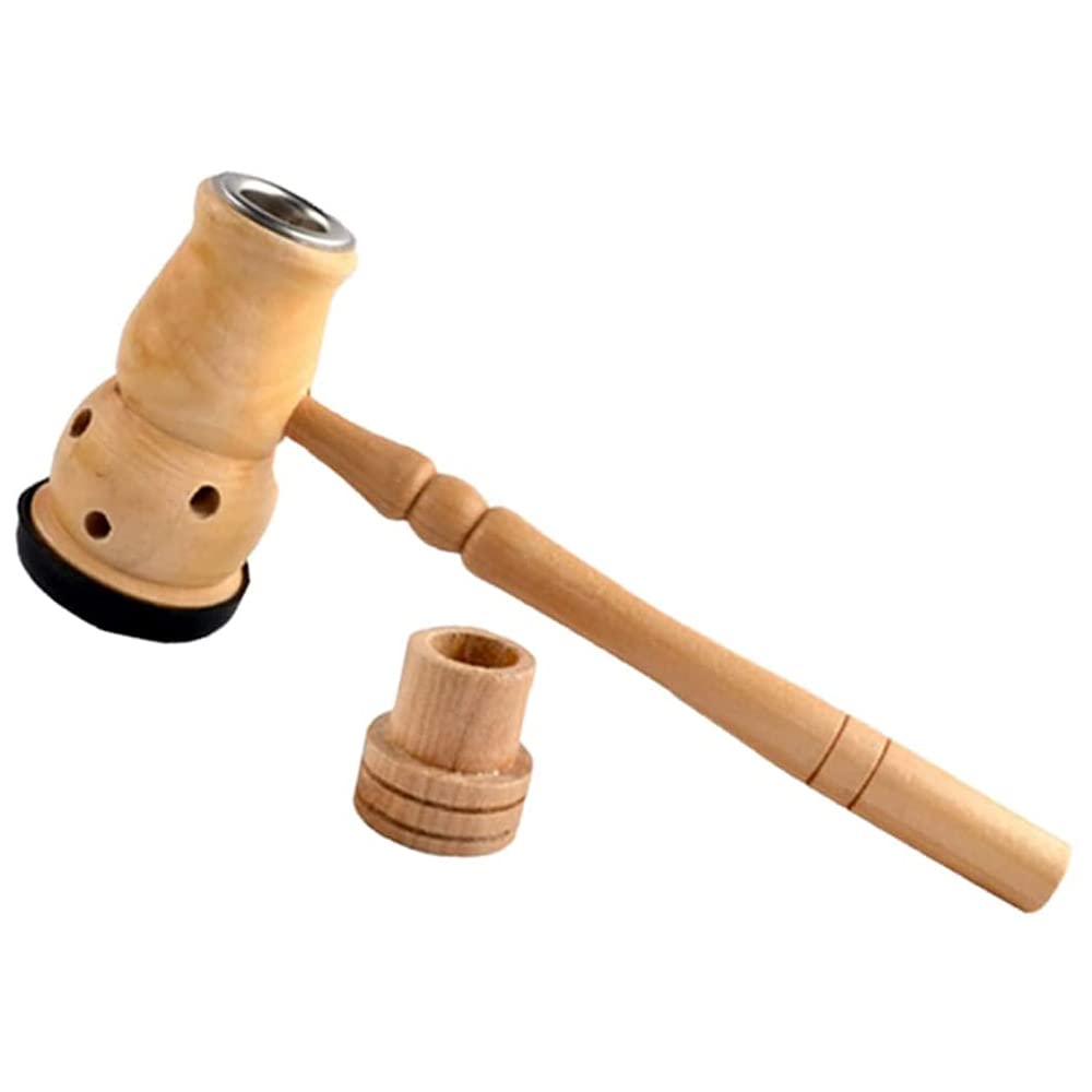 Moxibustion Moxa Box Wood Burner Holder, Moxa Portable Healing Box Acupuncture Relaxation Neck Arm Body Acupoint Massage (Style 2)