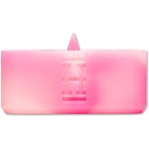 Hemper Cache Unbreakable Silicone Ashtray with Poker – Heat-Resistant Debowling Ashtray for Smokers – Non-Stick, Easy-to-Clean Ash Holder for Home Office, and Outdoor Use – (Glow In The Dark Pink)