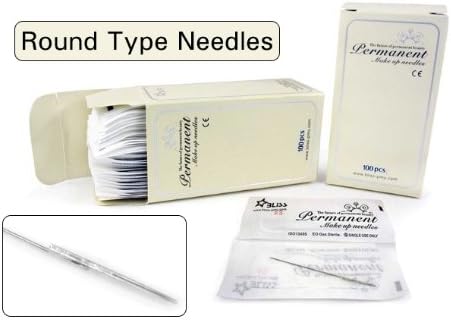 BLISS STANDARD 5 ROUND Permanent Makeup Needles SUPPLY (100pcs/Box)
