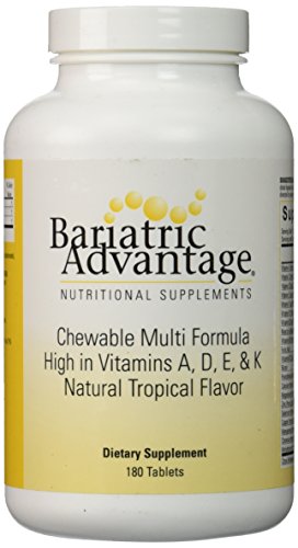 Bariatric Advantage Multi Formula Chewable Natural Tropical -- 180 Tablets