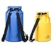 (2 Pack) Dry Bags, Compact and Lightweight 2 - 20L in Water Resistant 500D PVC Tarpaulin by The Friendly Swede