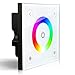 LEDENET D4 Wall-Mounted Touch Panel Full Color RGBW Dimmer Controller LED Strip Lighting 12-24V 16A 192W 384W