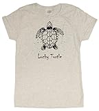 Very Lucky Turtle Ladies T-Shirt (Sizes Small - XX-Large)