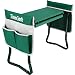 TomCare Upgraded Garden Kneeler Seat Widen Soft Kneeling Pad Garden Tools Stools Garden Bench with 2 Large Tool Pouches Outdoor Foldable Sturdy Gardening Tools for Gardeners, Green primary