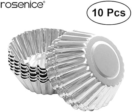 Amazon Atusy ケーキ型 クッキー型 アルミ合金 タルト型 再利用可能 カップケーキ マフィン ベーキングカップ 花形 タルトレット パン 10個 Atusy ベーキングカップ