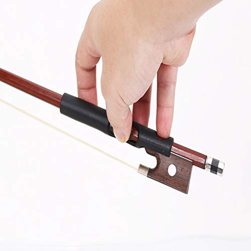 WANDIC Bowmaster for Violin or Viola Teaching Aid for Music Beginners Black Medium
