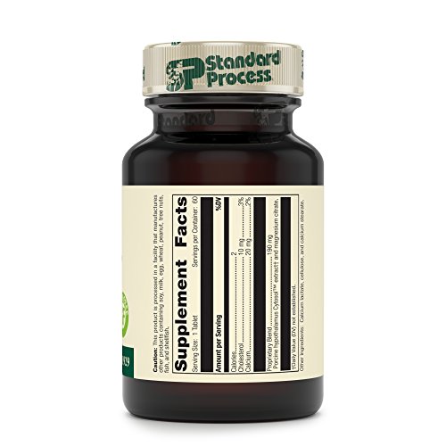 Standard Process Hypothalmex Hypothalamus Gland Health Support Supplement, 20 mg Calcium