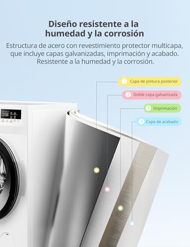 ' Máquina de lavar 6kg, Ultra Slim 40cm, Classe A-10%, 1200RPM, Desinfetante a Vapor, Cuidados para Bebés, Motor BLDC com Inversor, 16 Programas, Branco–CFP01EW60W